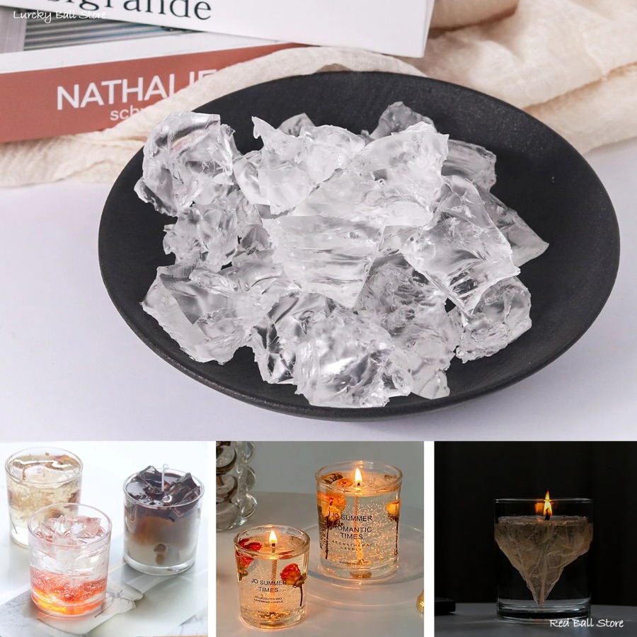 Candle Making Raw Material Wholesale - เจลลี่แว็กซ์ขายส่ง วัสดุทำเทียนหอมทำเอง วัสดุทำเทียนใส วัสดุแว็กซ์คริสตัล ไร้ควัน