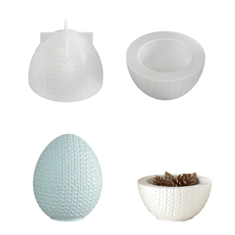 แม่พิมพ์ซิลิโคนรูปไข่สำหรับงาน - Candle Making Yarn บทวิจารณ์และราคา