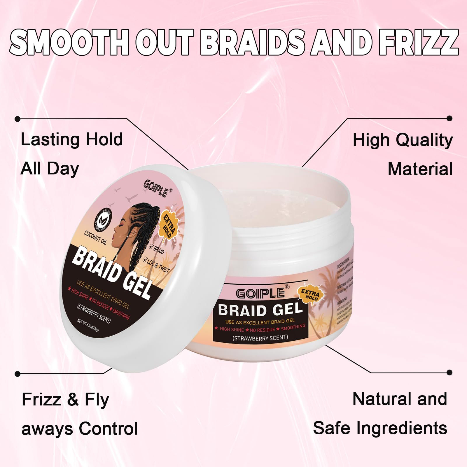 GOIPLE 5.3oz กลิ่นสตรอเบอร์รี่ - Coconut Wax Flake บทวิจารณ์และราคา
