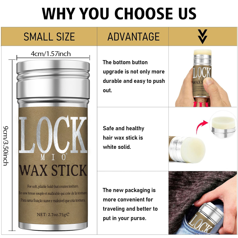 LOCKMIO Wax Stick น้ํามันมะพร้ - Coconut Wax Flake บทวิจารณ์และราคา