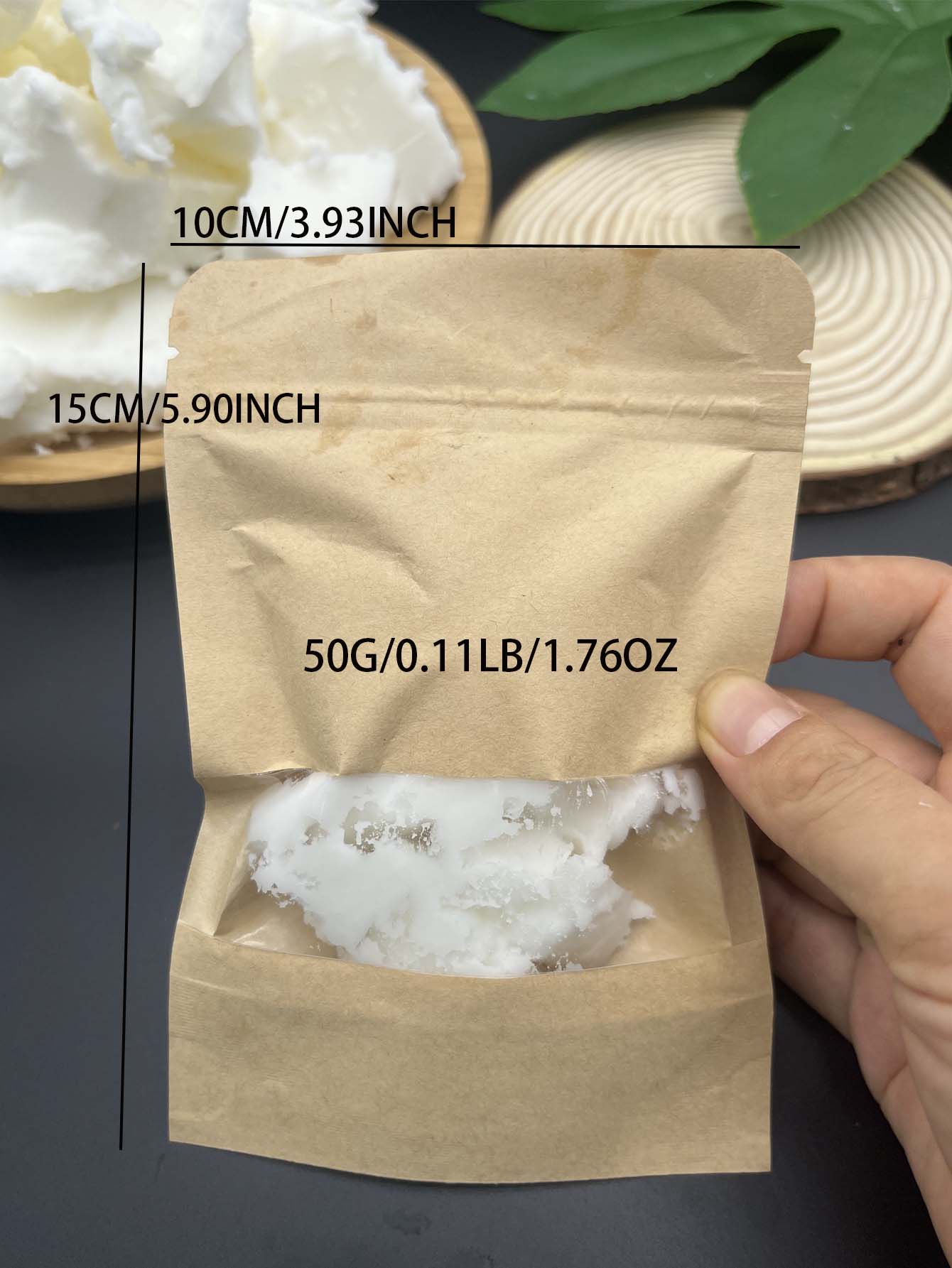 50/100/200G มะพร้าวธรรมชาติขี้ - Coconut Wax Flake บทวิจารณ์และราคา