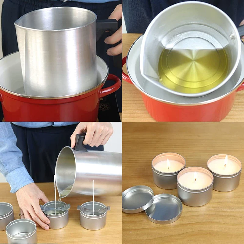 ชุดอุปกรณ์ทำเทียน DIY เครื่องม - Candle Making Jars บทวิจารณ์และราคา