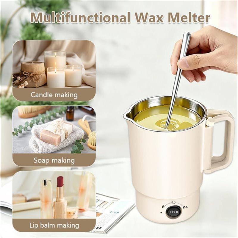 ชุดหม้อหลอมขี้ผึ้งไฟฟ้า A47U พ - Candle Making Jars บทวิจารณ์และราคา