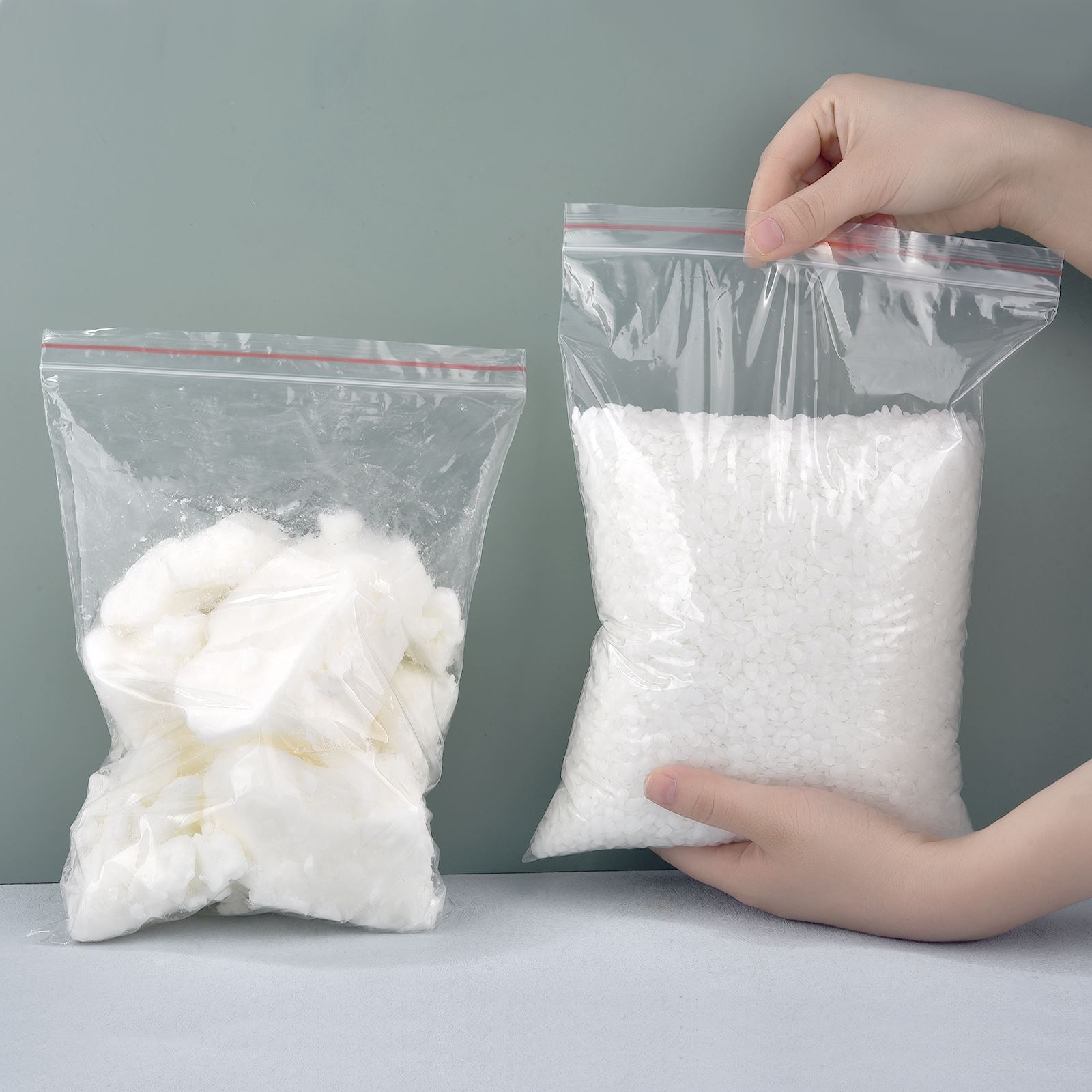500g/1kg ขี้ผึ้งสีขาวบริสุทธิ์ - Coconut Wax Flake บทวิจารณ์และราคา