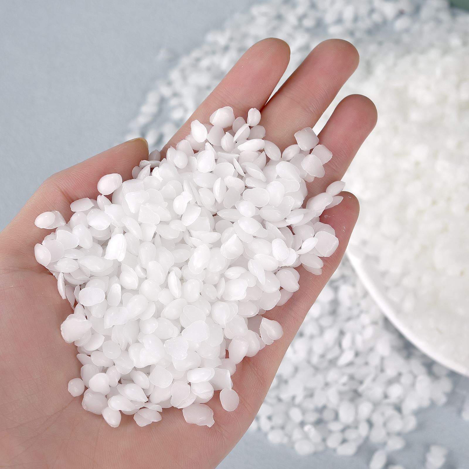 500g/1kg ขี้ผึ้งสีขาวบริสุทธิ์ - Coconut Wax Flake บทวิจารณ์และราคา