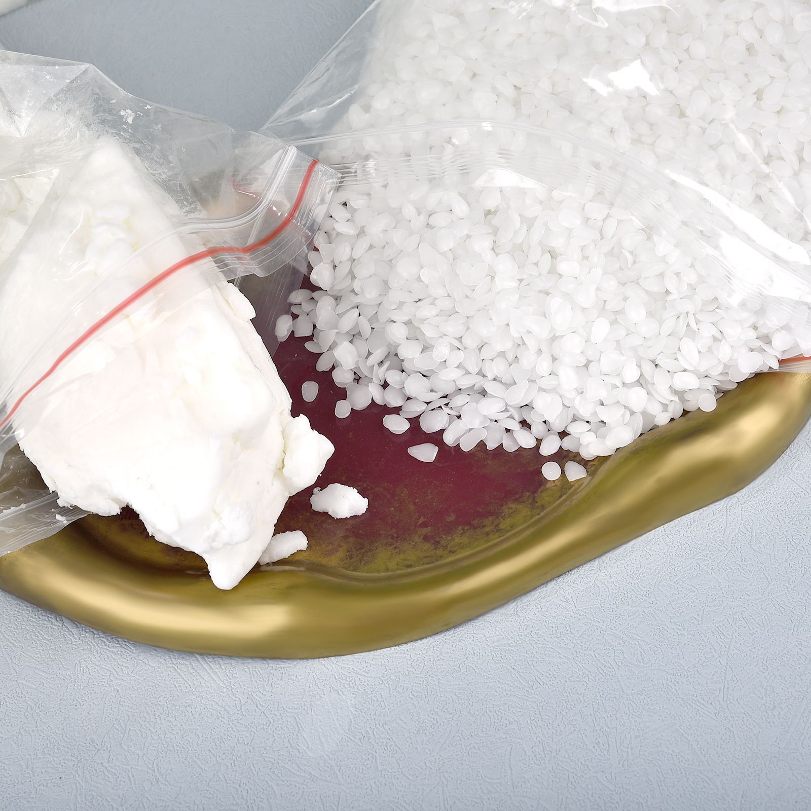 500g/1kg ขี้ผึ้งสีขาวบริสุทธิ์ - Coconut Wax Flake บทวิจารณ์และราคา