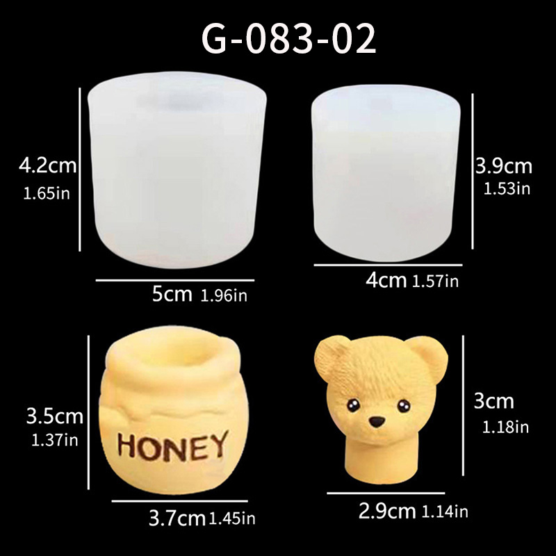 1 ชิ้น, เทียนอโรมาเธอราพีรูปหม - Candle Making Jars บทวิจารณ์และราคา