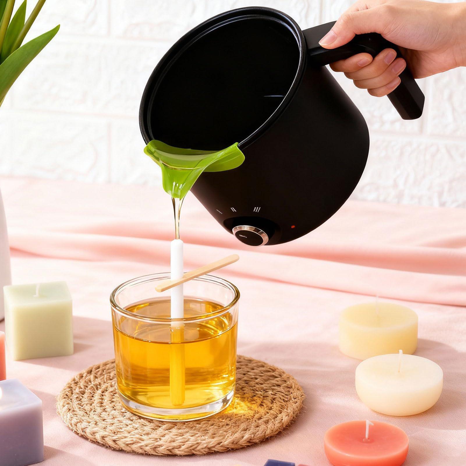 หม้อหลอมเทียน 1.5 ลิตร ขนาดใหญ - Candle Making Jars บทวิจารณ์และราคา