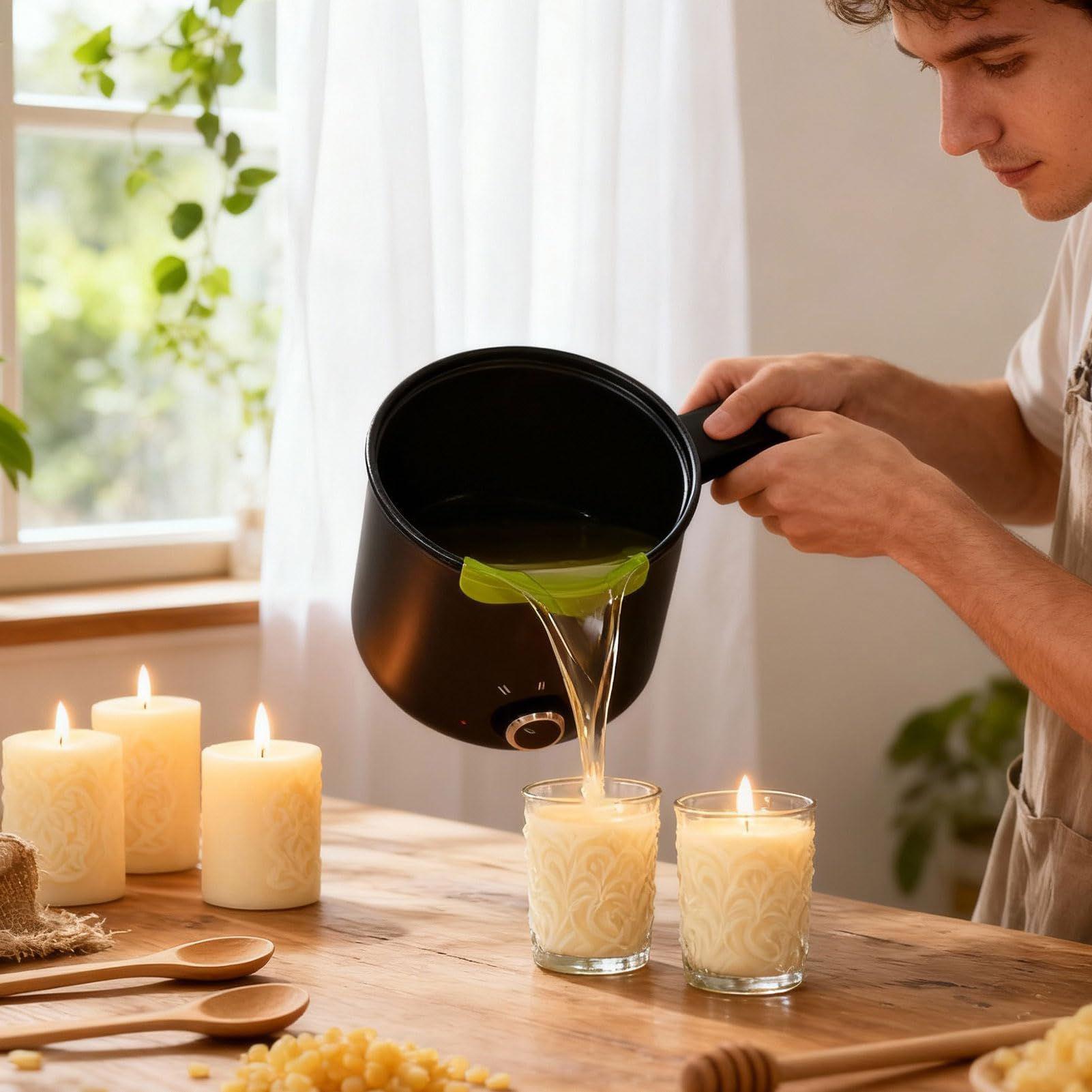หม้อหลอมเทียน 1.5 ลิตร ขนาดใหญ - Candle Making Jars บทวิจารณ์และราคา