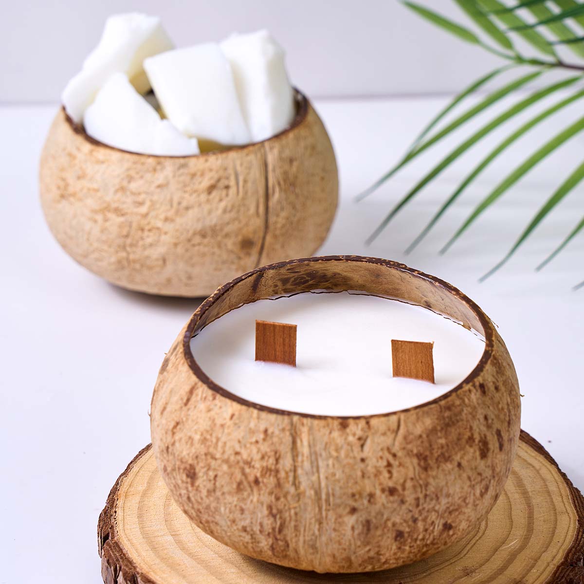1LB ขี้ผึ้งมะพร้าวขาว ขี้ผึ้งจ - Coconut Wax Flake บทวิจารณ์และราคา