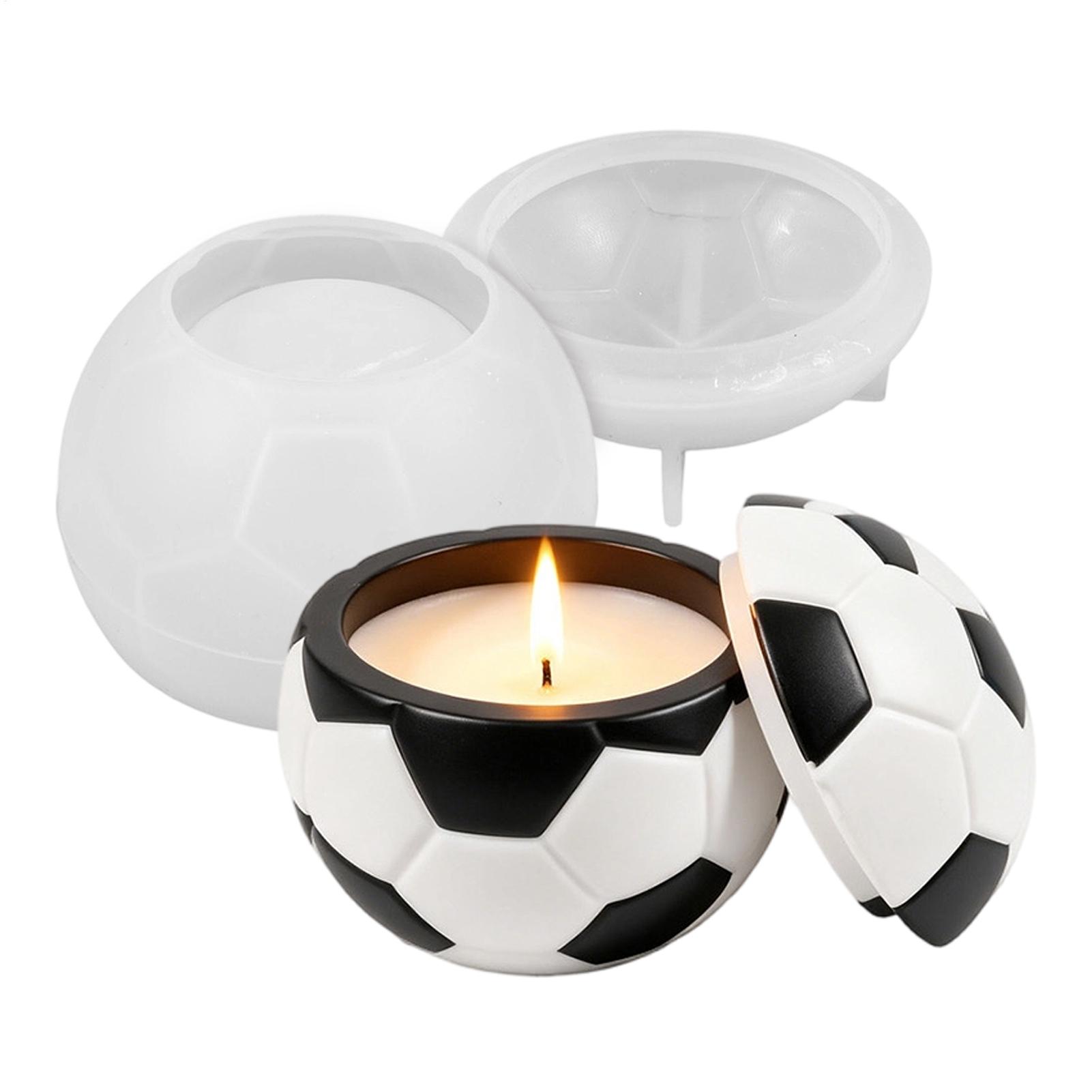 แม่พิมพ์ซิลิโคนรูปฟุตบอล 3 มิต - Candle Making Jars บทวิจารณ์และราคา